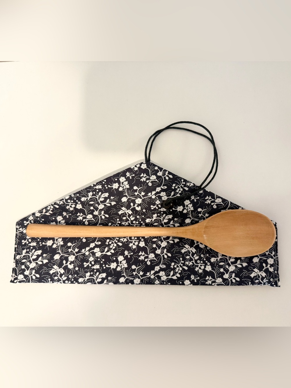 Wooden spoon with case from Japan